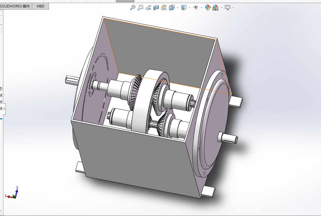 Z748-机械摩擦式无级变速器结构设计