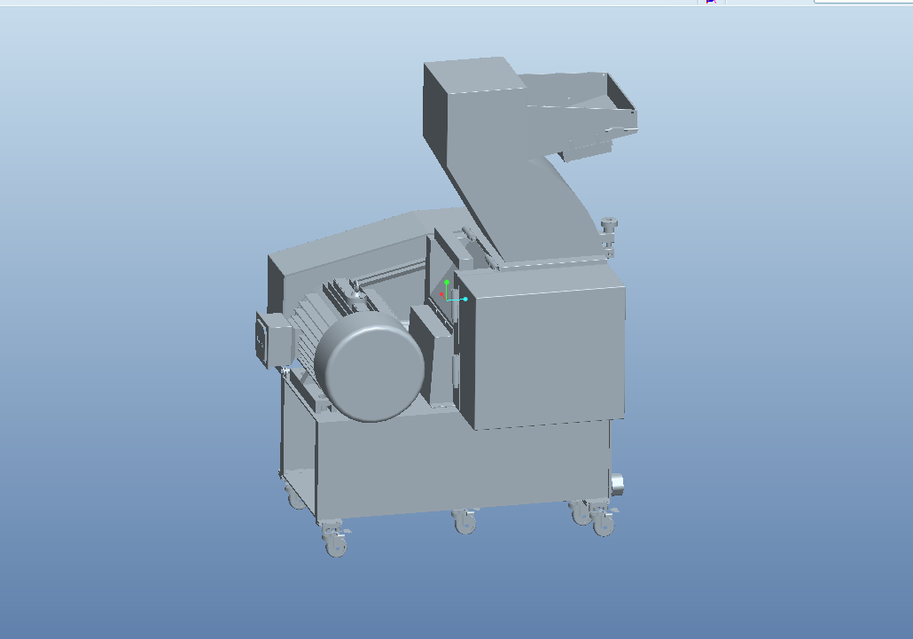 Z772-微型塑料粉碎机设计【含Proe三维图】