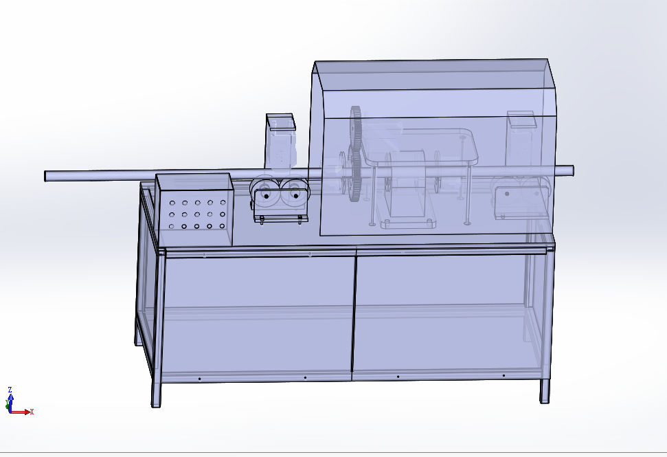 Z774-钢管表面除锈机的设计【含SW三维图】