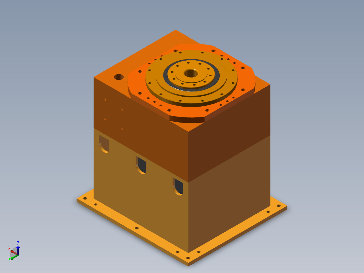 N3837-板式换热器上下料装置设计 【含SW三维图】