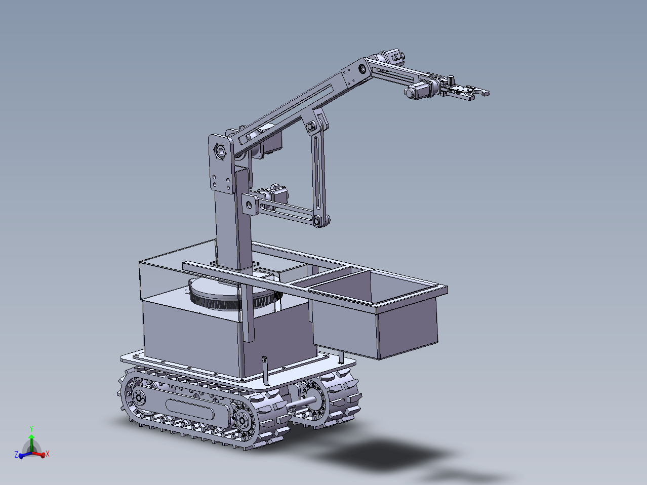 Z879-水果采摘装置的设计【含SW三维图】