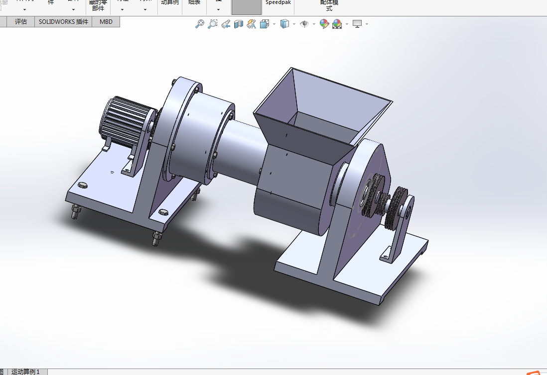 Z911-秸秆压块机的设计【含SW三维图】