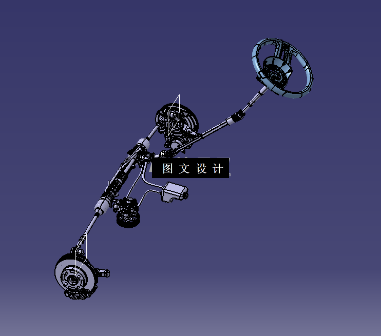 Z925-电动助力转向系统设计【含Catia三维图】