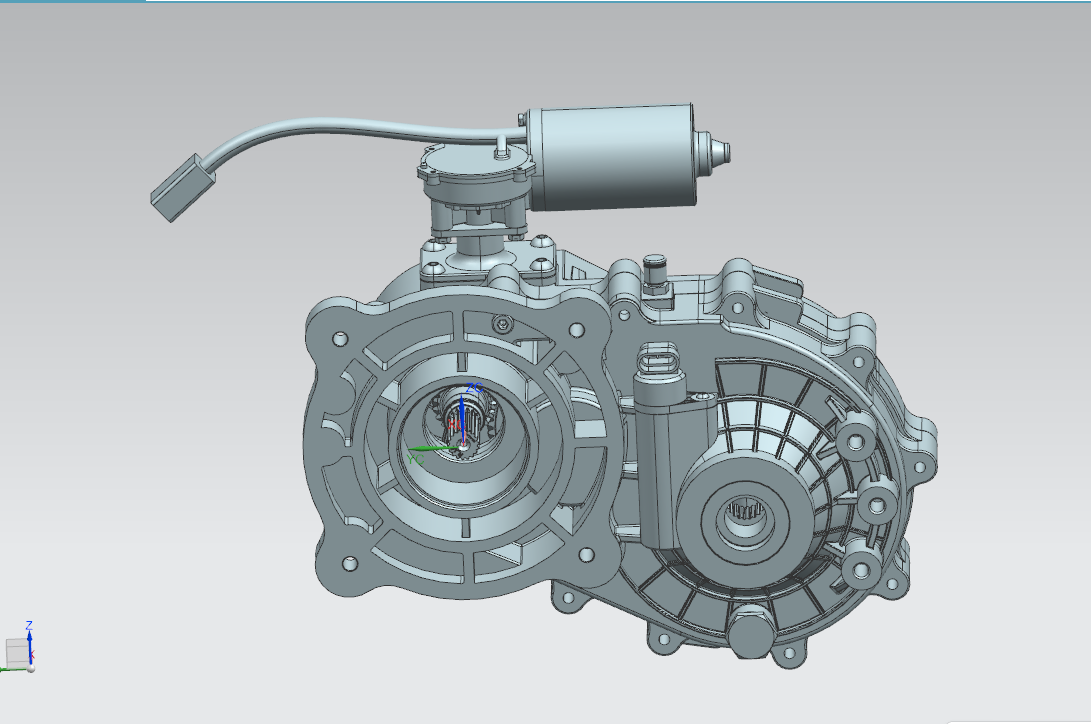 Z1291-电动汽车两档变速器结构设计【含SW三维图】