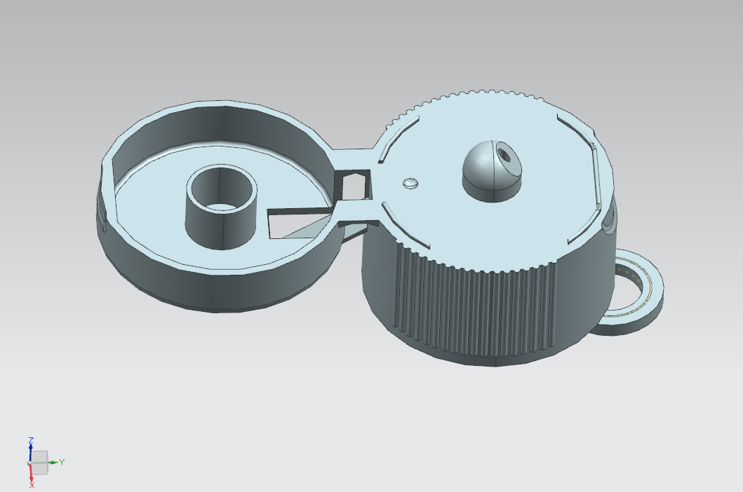 Z1350-洗洁精瓶盖注塑模具设计【含UG三维图】