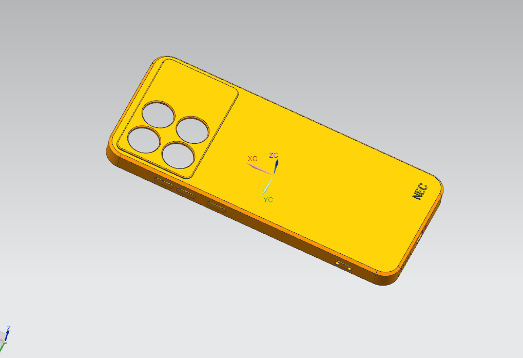 Z1363-红米K70手机壳注塑模具设计【含UG三维图】