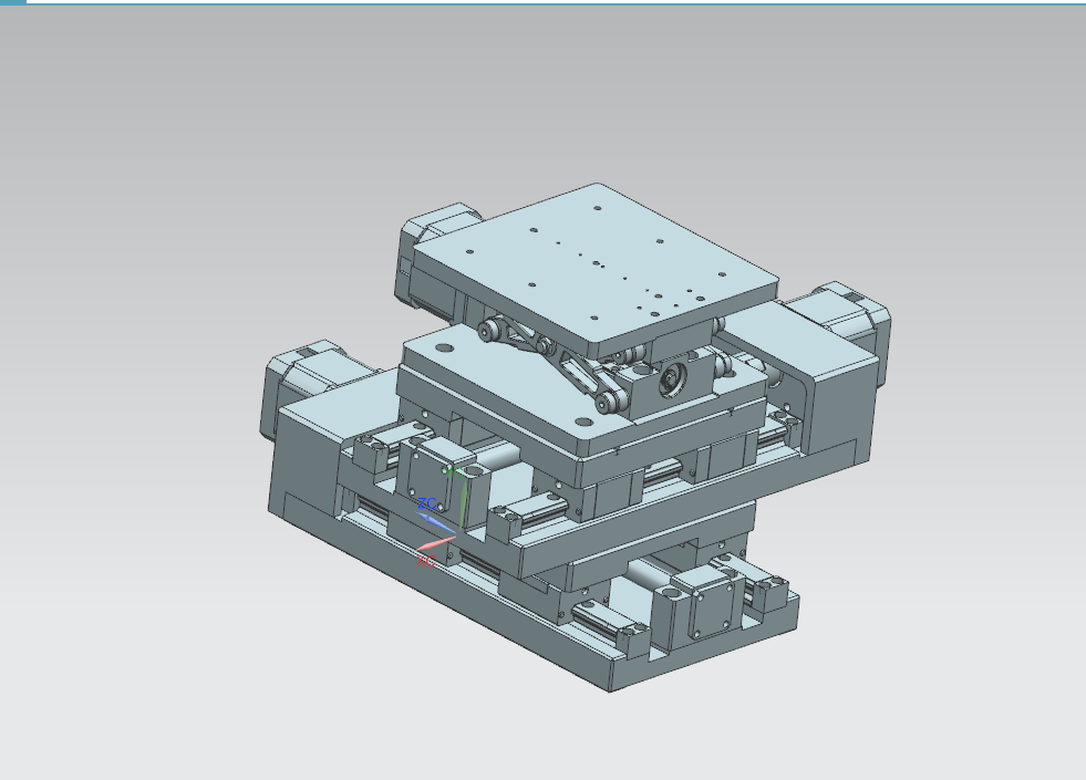 Z1420-XYZ精密移动平台设计[含SW三维图]