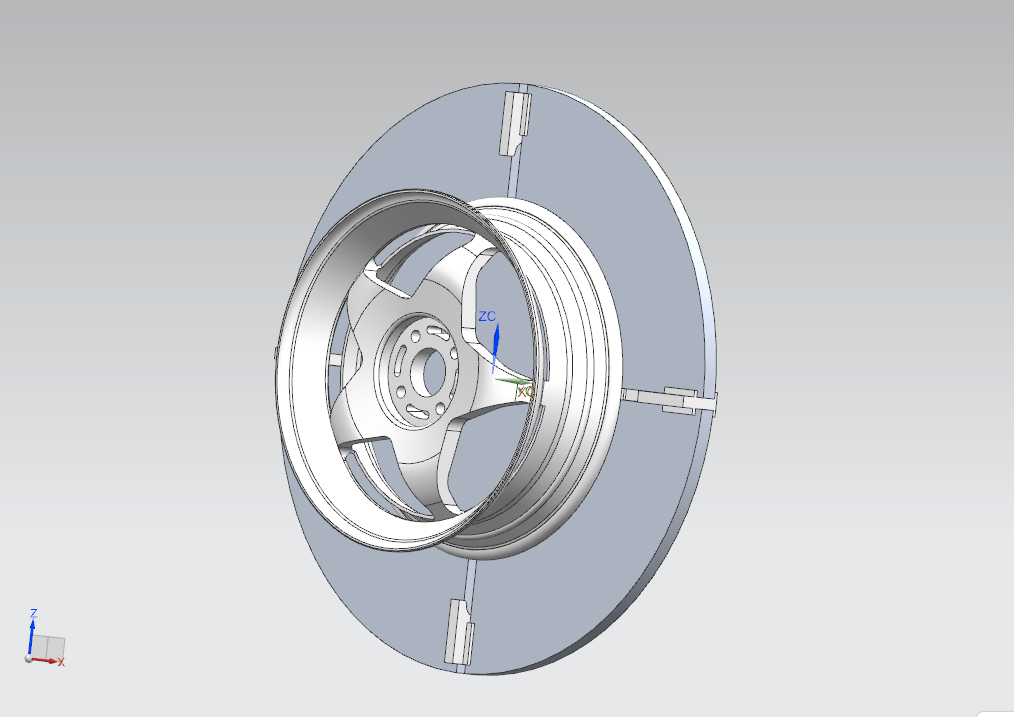 Z1594-汽车轮毂工装夹具设计【含SW三维图】