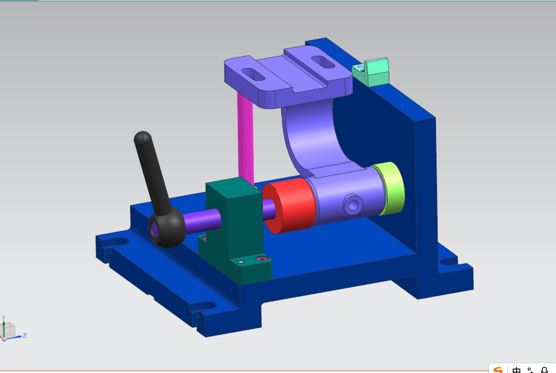 Z1731-叉架加工工艺及铣底面夹具设计【含SW三维图】