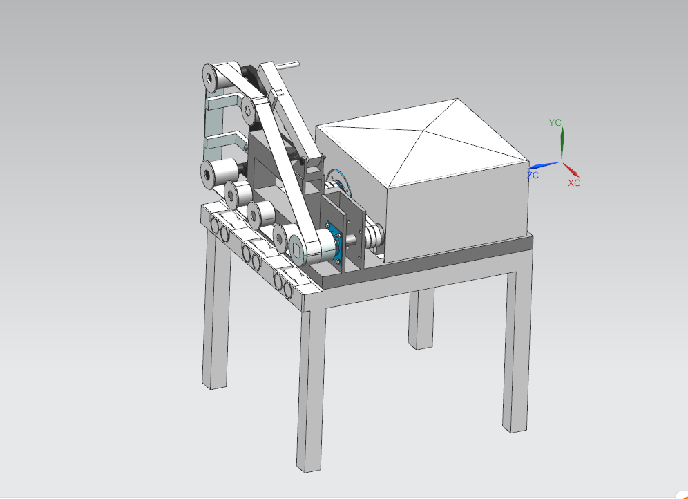 Z1038-小型打磨机结构设计【含SW三维图】