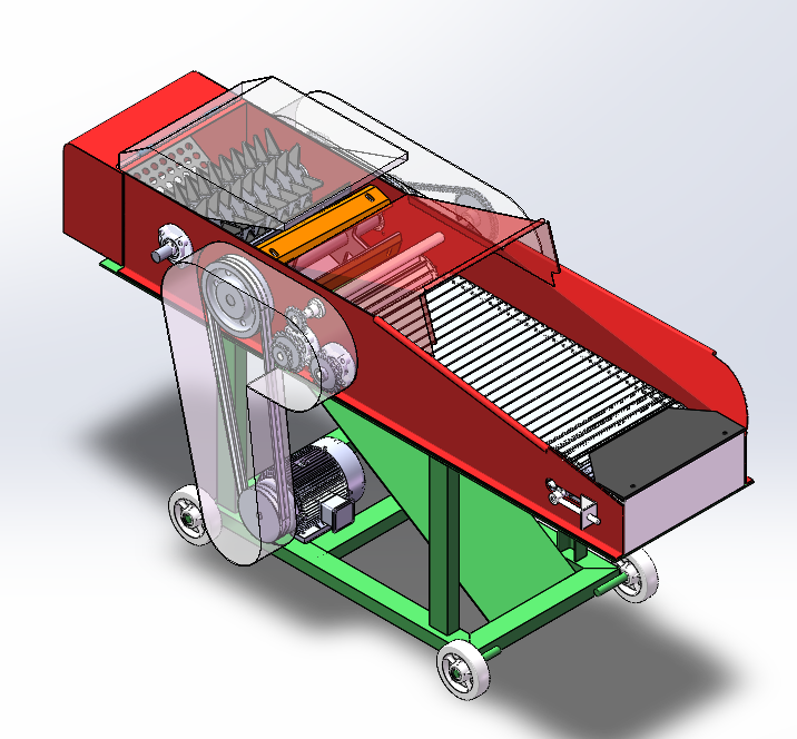 Z1127-秸秆粉碎机的设计【含SW三维图】