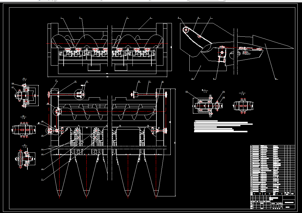 Z1145-玉米收割机割台设计