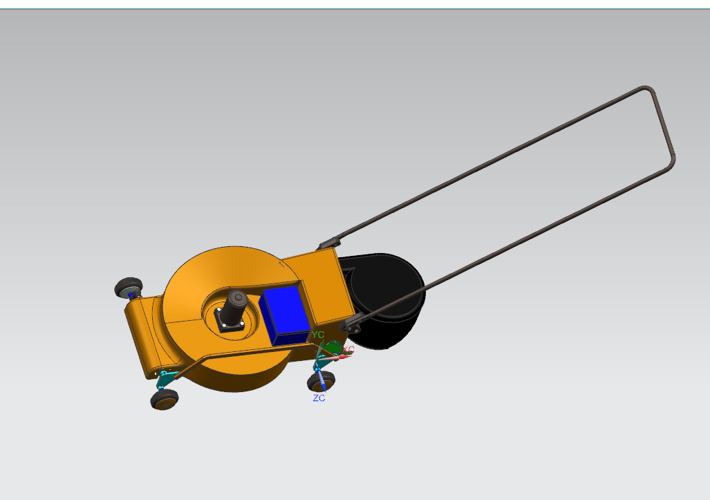 Z1254-家用割草机的设计【含SW三维图】