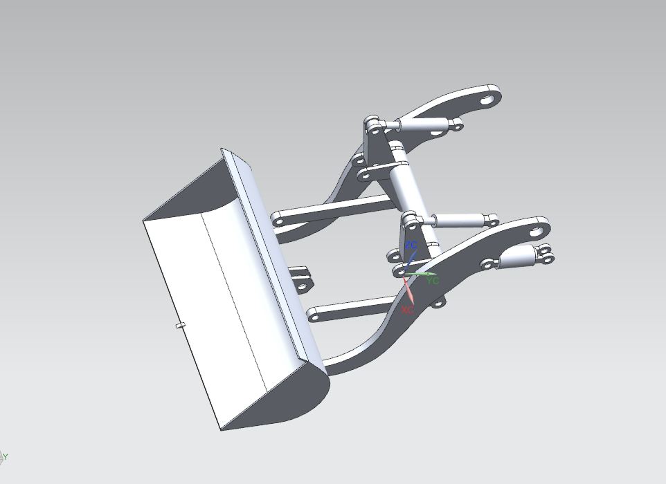 Z1257-工程车辆反转六连杆作业机构设计【含Catia三维图】