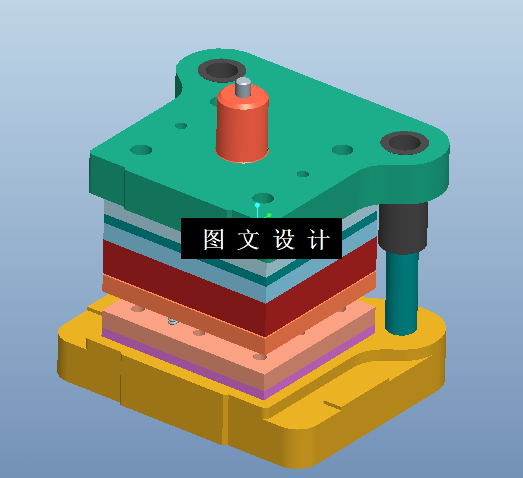 KF753-方垫片复合模设计【含Proe三维图】
