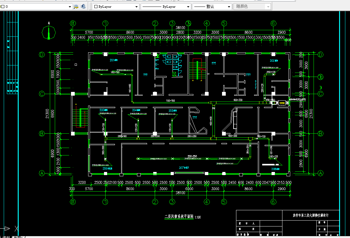 Z1810-某三层大酒楼的空调设计
