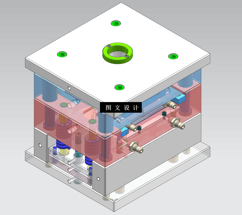 KF1044-绳索锁紧器外套注塑模设计【含UG三维图】
