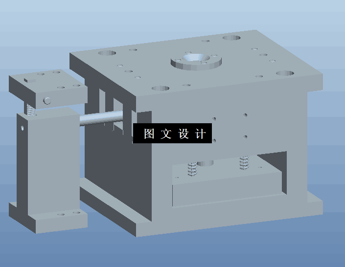 KF1049-挂套注塑模具设计【含Proe三维图】