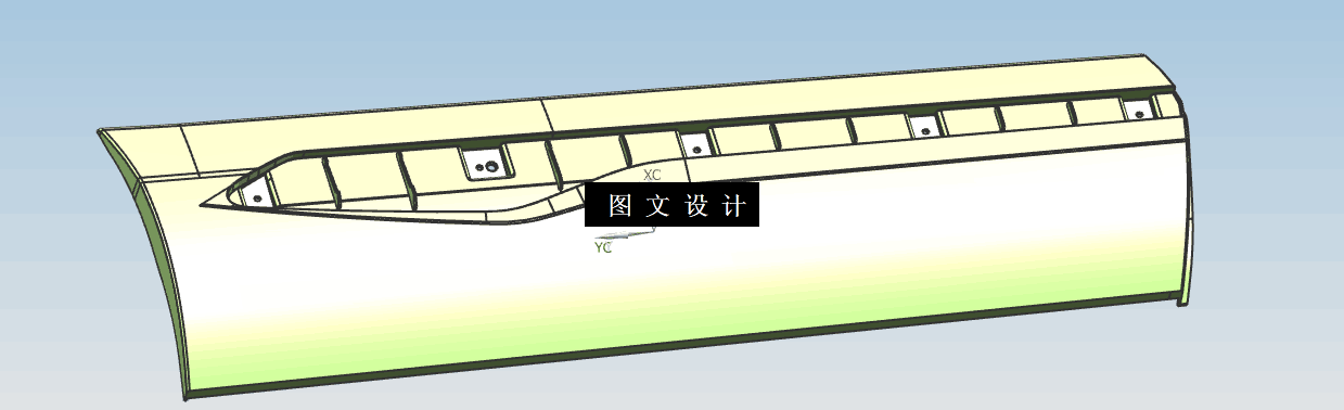 KF1166-后门裙板注塑模具设计【含UG三维图】