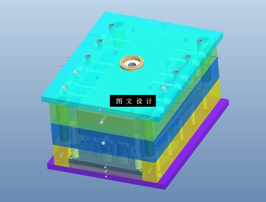 KF1175-空调后盖注塑模设计【含Proe三维图】