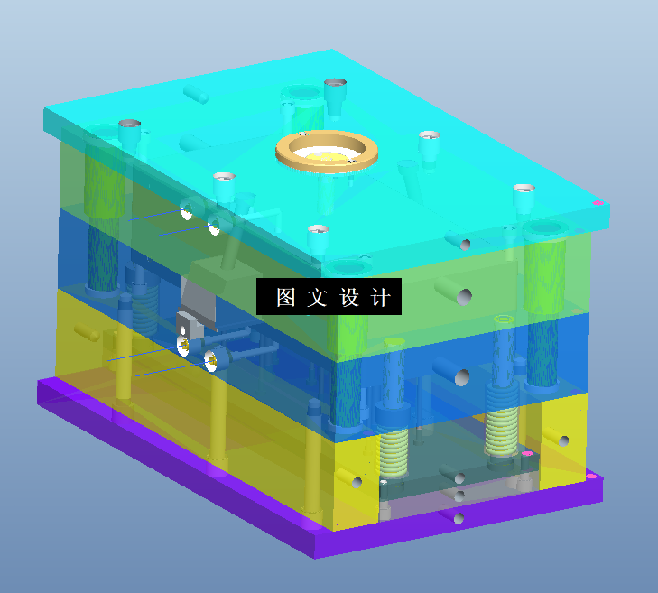 KF1185-电动车安全头盔注射模具设计【含Proe三维图】
