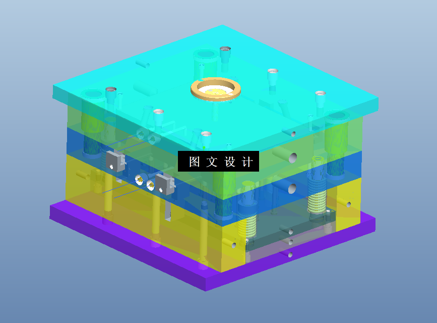 KF1186-荧光灯镇流器注塑模设计【含Proe三维图】