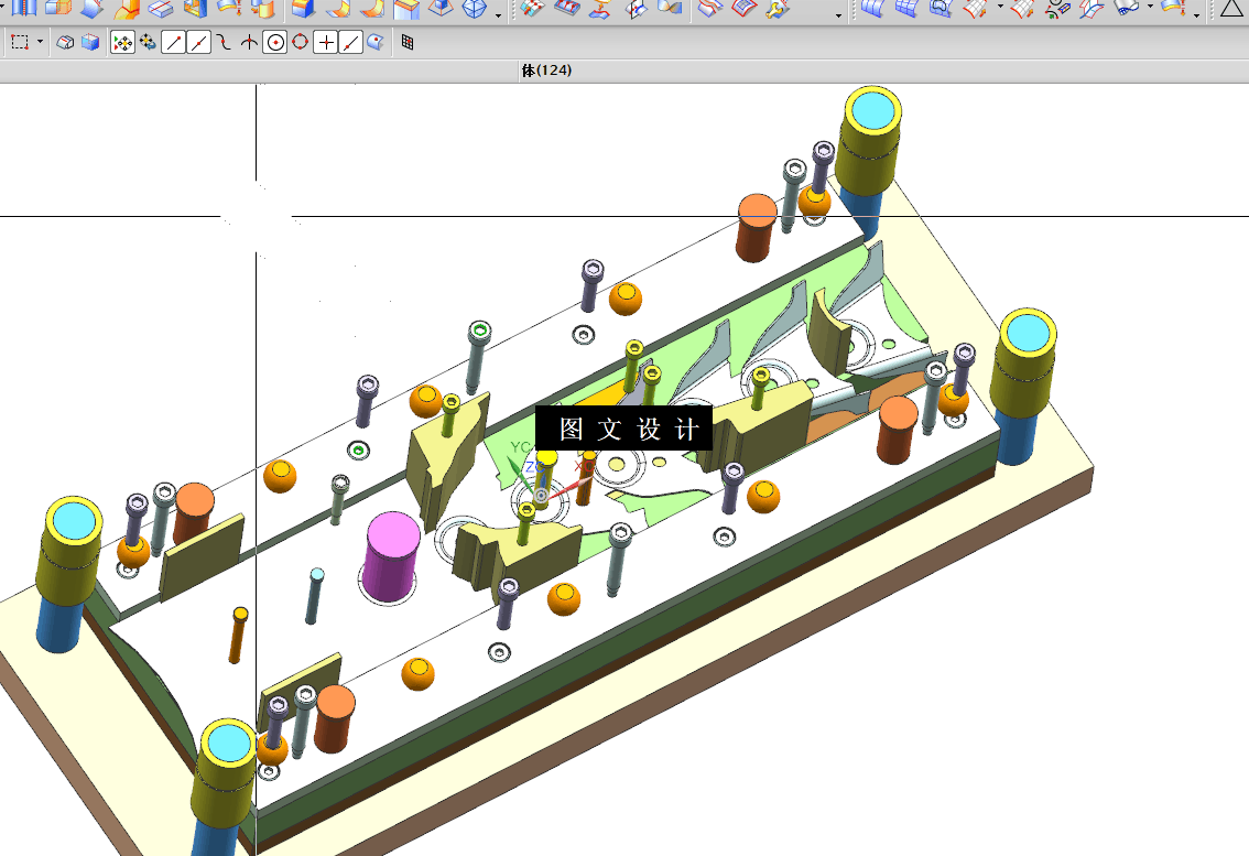 KF1215-轿车后上支架级进模设计【含UG三维图】
