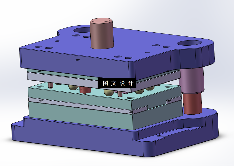 KF1218-柴油机飞轮锁片冲压模具设计【含SW三维图】