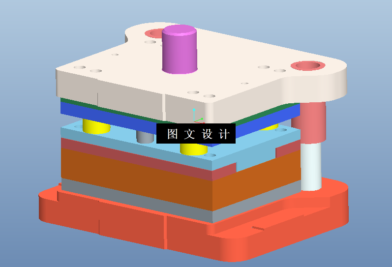 KF1232-多孔双角弯曲件模具设计【含Proe三维图】