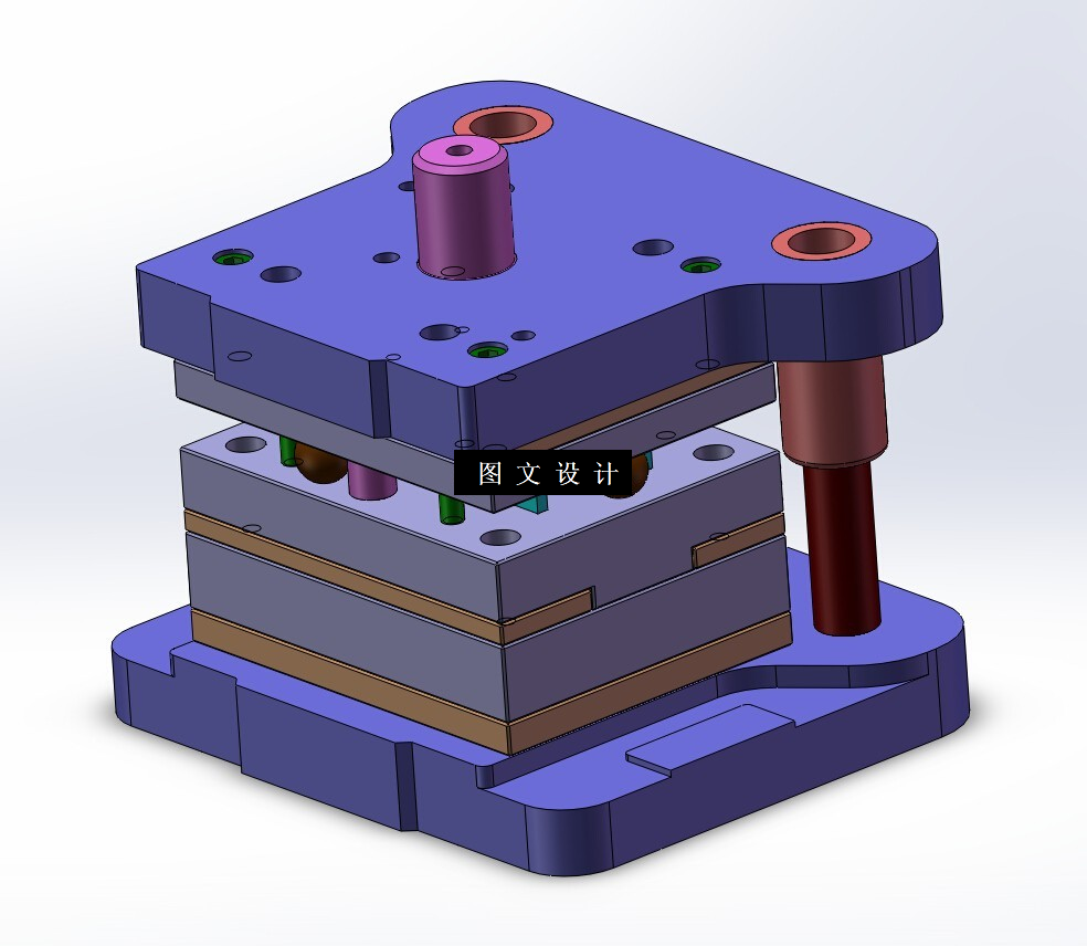 KF1248-托架冲压级进模设计-长40【含SW三维图】