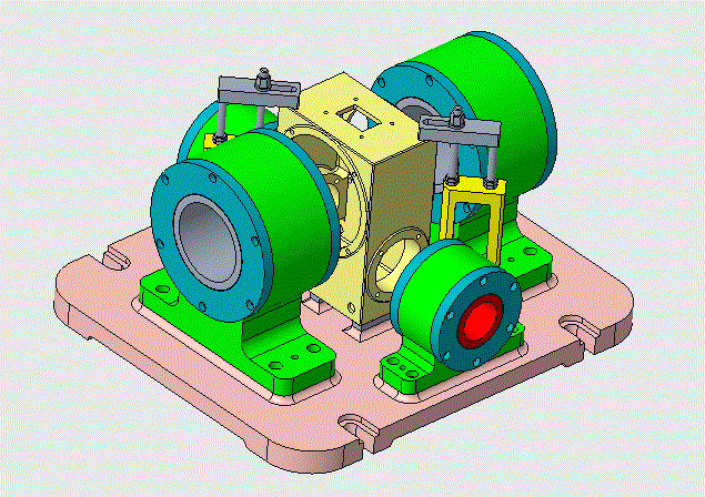 K1946-蜗轮减速箱体工艺及镗端面90和180孔夹具设计【含Creo三维图】