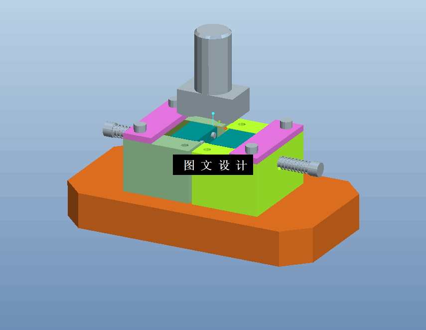KF1397-触点簧片斜面冲裁模具设计【含Proe三维图】