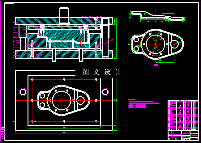 KF1522-异形盒盖复合冲压模具设计
