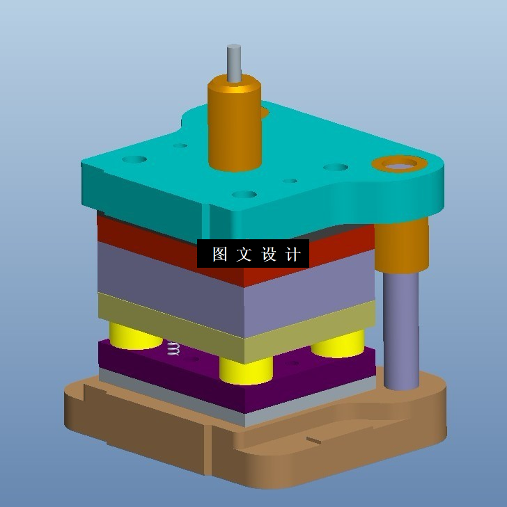 KF1562-导电片落料冲孔复合模设计【含Proe三维图】