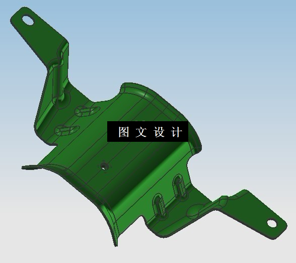 KF1672-安装支架模具设计