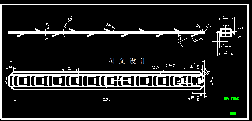 KF1706-消声片模具设计
