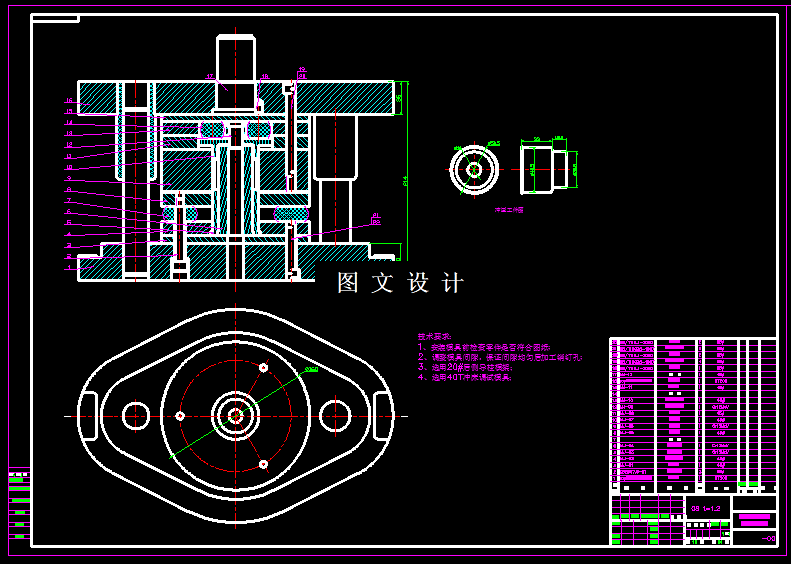 KF1915-轻客车加油口切边冲孔模具设计【含UG三维图】