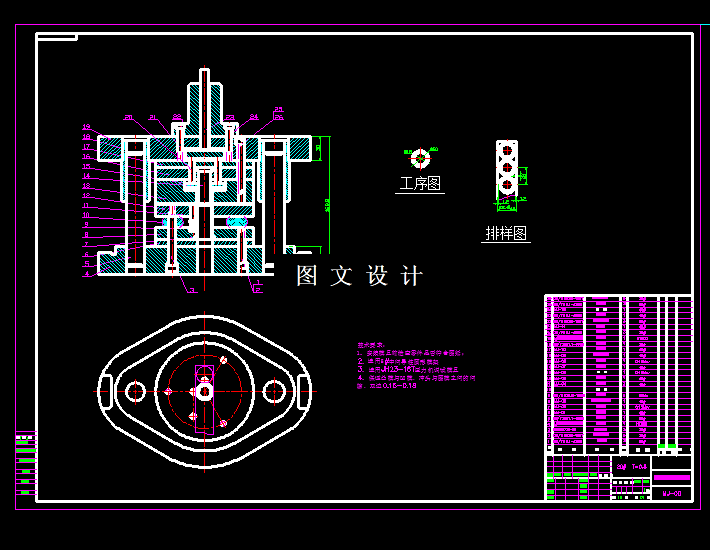 KF2017-圆形垫片复合模设计-外径20