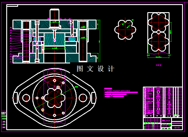 KF2020-花型件落料模设计