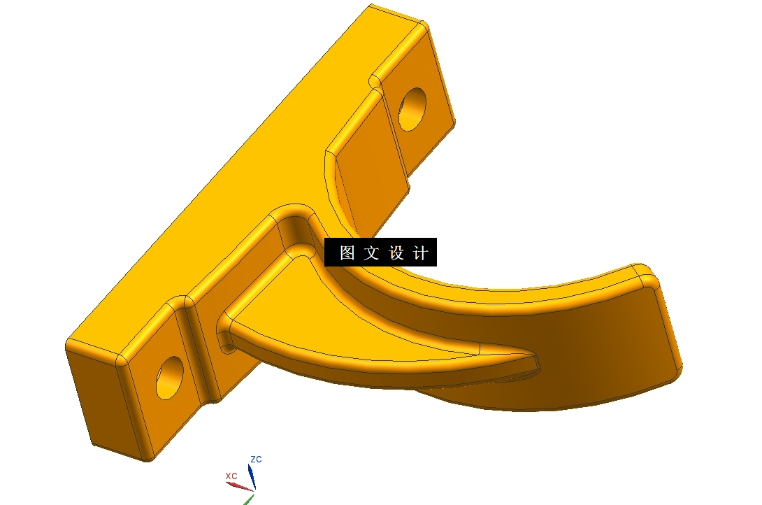 N4238-挂钩成型工艺与模具设计【含UG三维图】