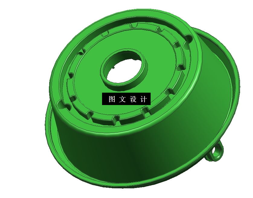 N4241-灯座注塑模具设计【含UG三维图】