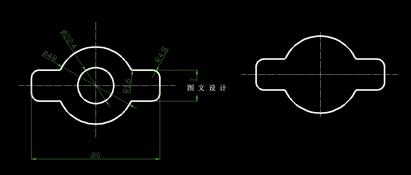 N4269-凸字形垫片冲压模具设计-长80