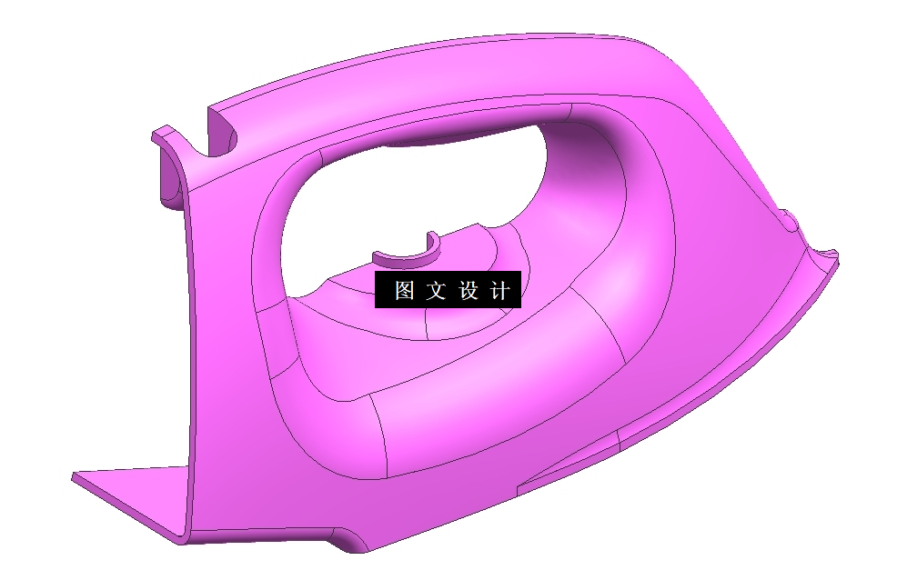 N4328-电熨斗外壳注塑模具设计【含UG三维图】