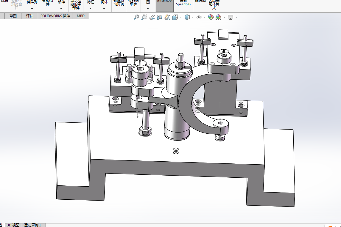 K2072-CA1340自动车床杠杆[杠杆三]工艺及钻左侧孔夹具设计【含SW三维图】