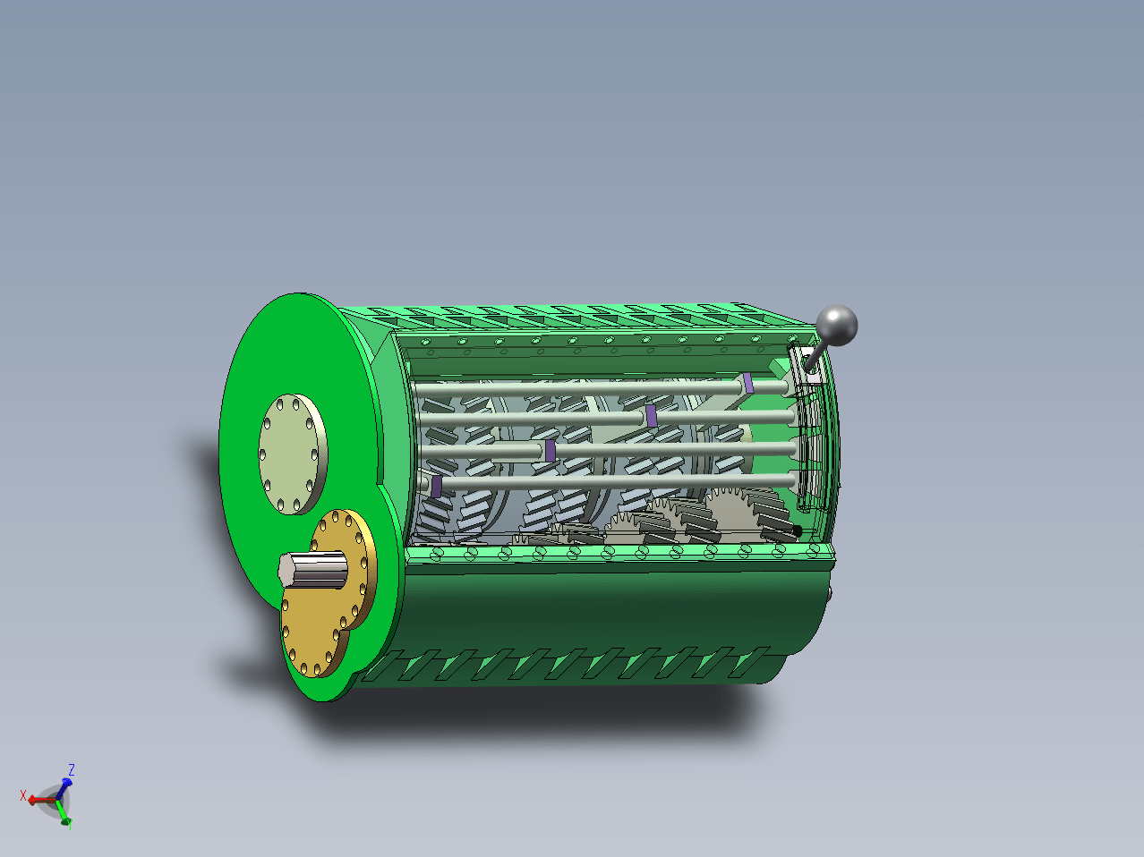 N4983-轿车用6+1挡变速器设计【含SW三维图】
