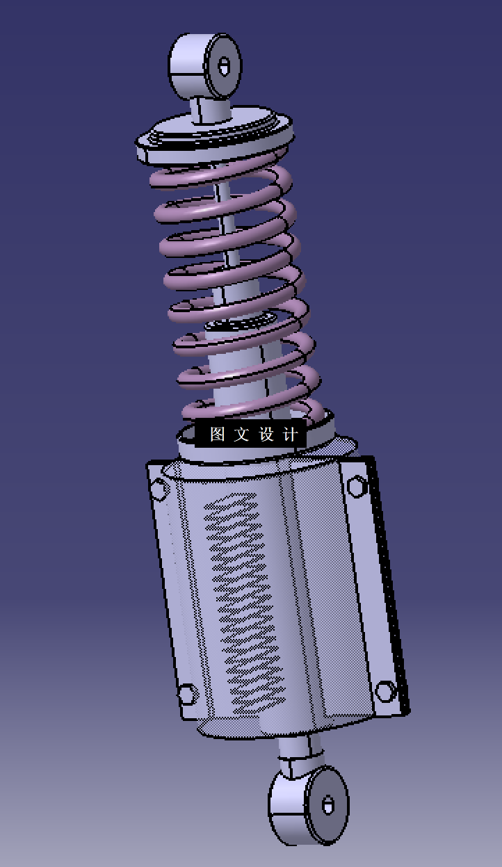 N5014-减震器压电发电装置设计【含Catia三维图】