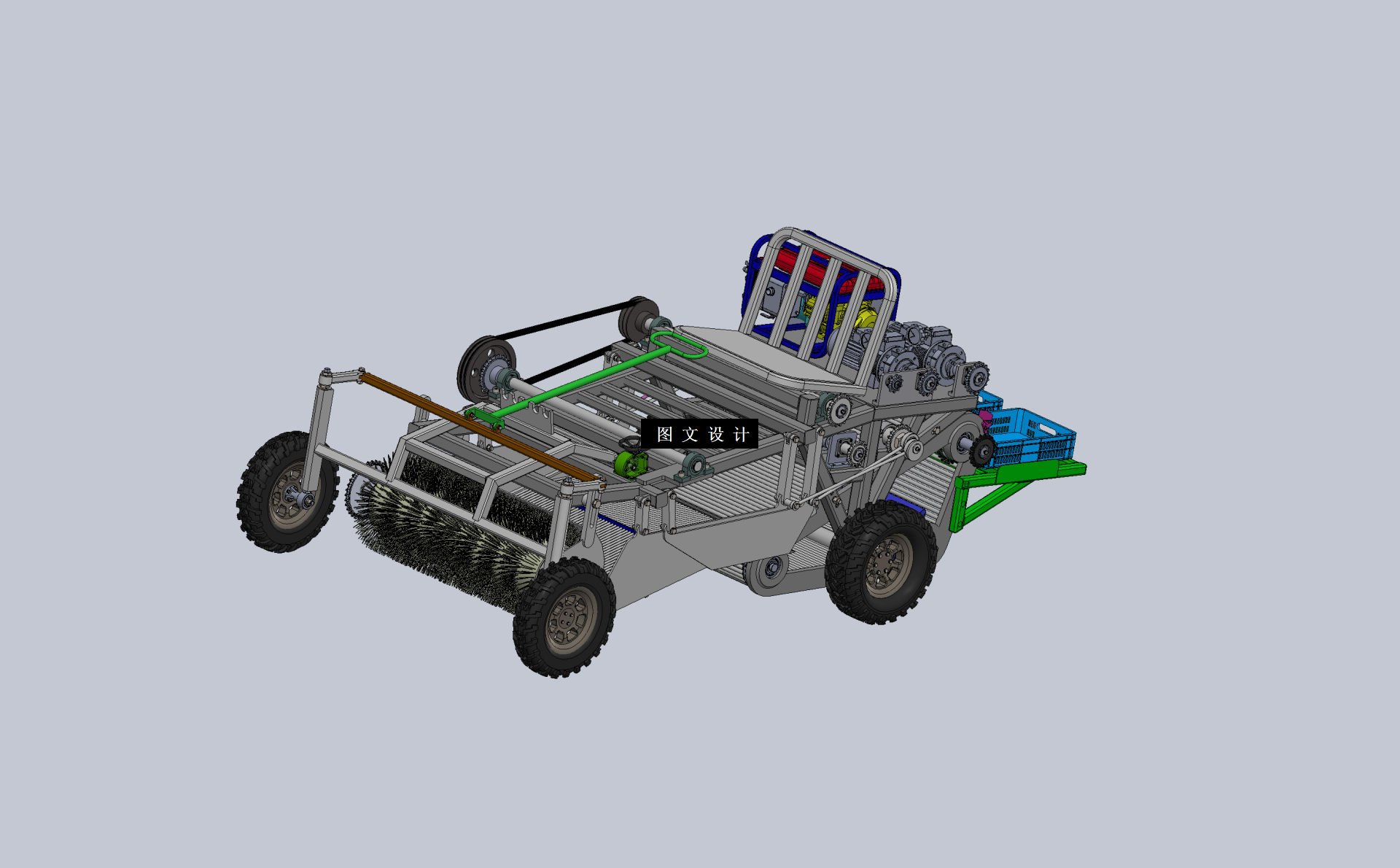 N5026-文蛤采捕机设计【含SW三维图】