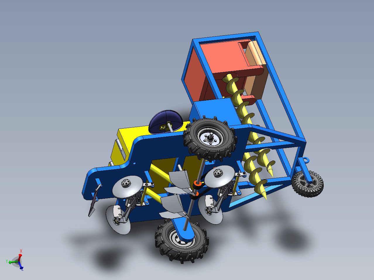 N5053-山药种植机设计【含SW三维图】