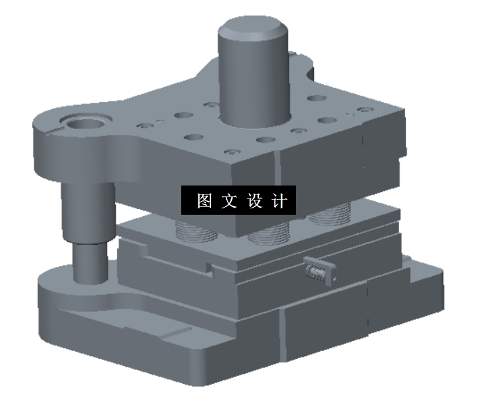 N5073-卡片制件冲裁级进模的设计【含三维图】