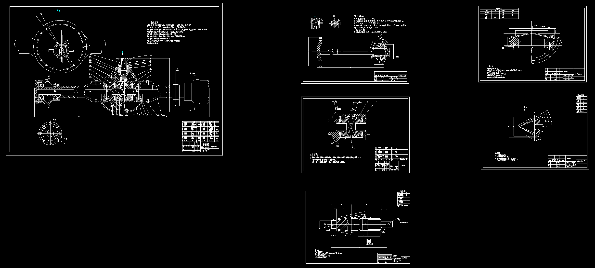 N5077-中型客车整体式驱动桥设计